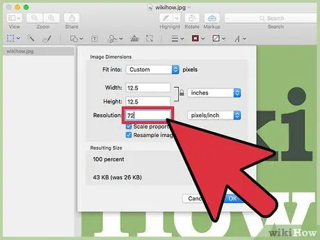 Baguhin ang laki ng Mga Larawan (para sa mga Mac) Hakbang 5