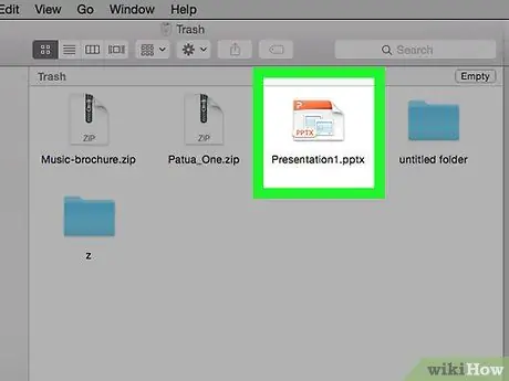 Pulihkan Fail yang Dihapus Secara Tidak sengaja di OS X Langkah 2