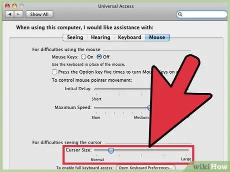 Change a Mouse Pointer Size in Mac Os X Step 9