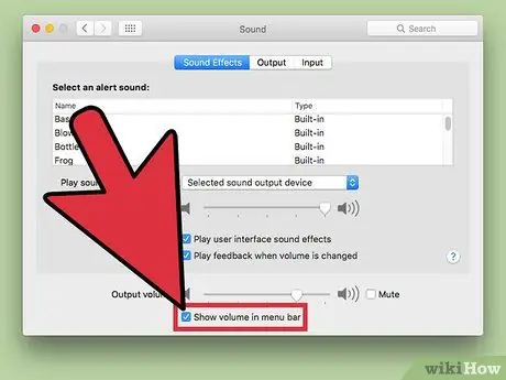 Change the Volume on a Mac Step 4