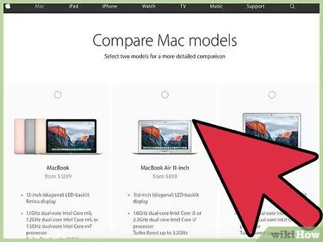 Compre una computadora Mac con descuento Paso 1