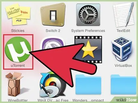 मैक पर uTorrent चरण 2 के साथ एक टोरेंट डाउनलोड करें