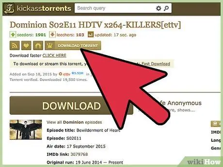 Pobierz Torrent na Maca za pomocą uTorrent Krok 5