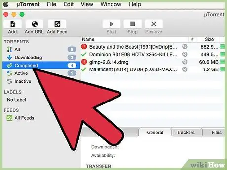 Scarica un Torrent su Mac con uTorrent Passaggio 7