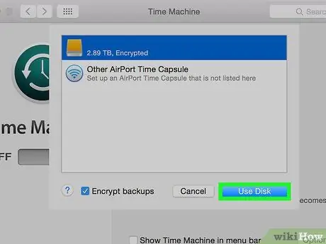 Faça o backup de um Mac - Etapa 7