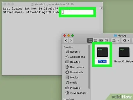 Apri applicazioni con privilegi di root su un Mac Passaggio 7