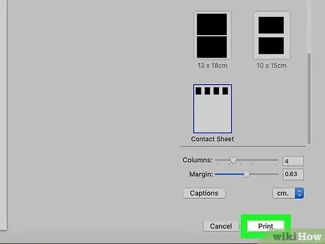 Drukājiet vairākus attēlus vienā lapā datorā vai Mac datorā 12. darbība