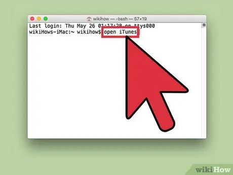 Open Applications Using Terminal on Mac Step 2