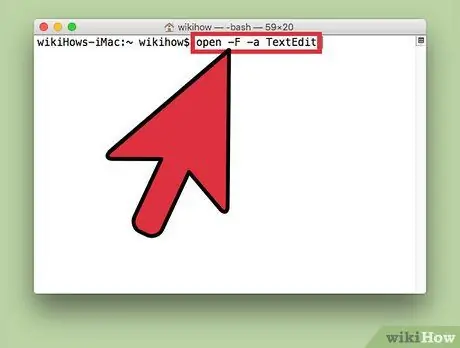 Open Applications Using Terminal on Mac Step 5