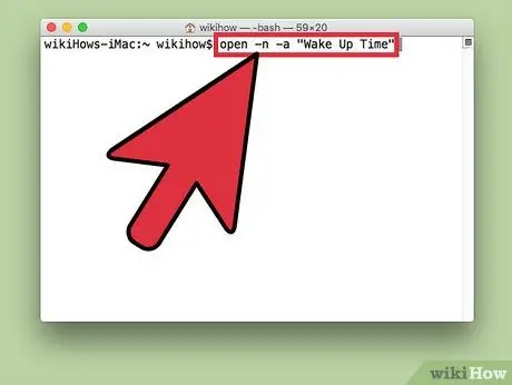 Open Applications Using Terminal on Mac Step 6