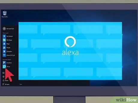 Conecte Alexa a una computadora Paso 1