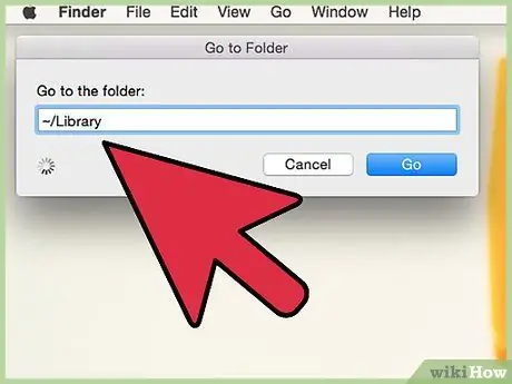 Hanapin ang Folder ng Library sa isang Mac Hakbang 7