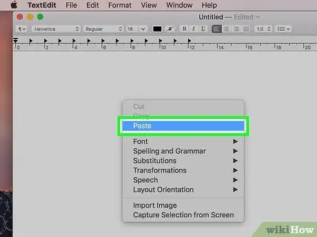 Kopyahin at I-paste sa isang Mac Hakbang 20