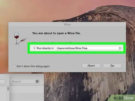 Ouvrir les fichiers exe sur Mac Étape 10