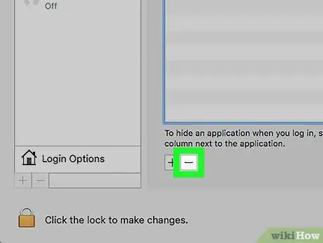 Interrompere l'apertura di un'applicazione all'avvio con Mac OS X Passaggio 6