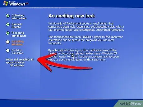 Преинсталирайте Windows XP Стъпка 17