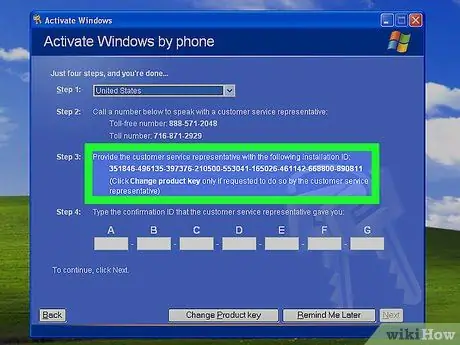 Kích hoạt Windows XP Bước 14