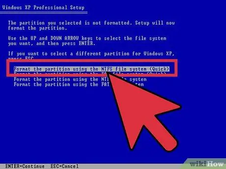 Installer Windows XP Trin 10