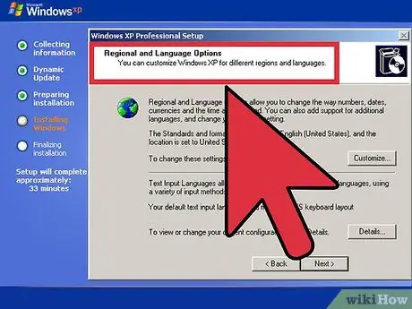 Instal·leu Windows XP Pas 15