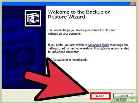 Use Windows XP Step 15