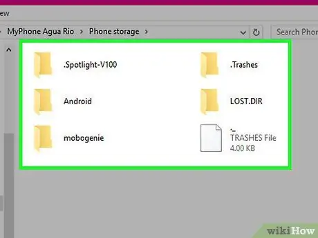 Prijenos datoteka s Androida na Windows Korak 12