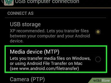 Transférer des fichiers d'Android vers Windows Étape 5