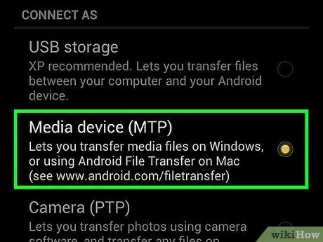 Transférer des fichiers d'Android vers Windows Étape 6