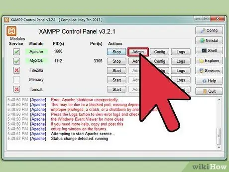 Windows үчүн XAMPP орнотуу 9 -кадам