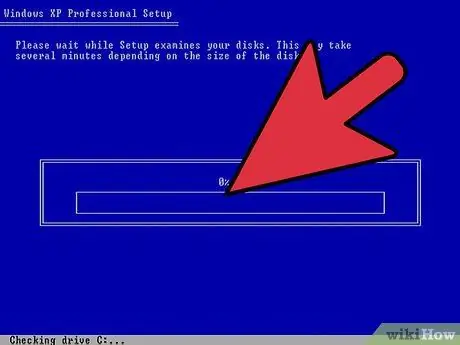 'Faça uma "Instalação de Reparo" do Windows XP, Etapa 8