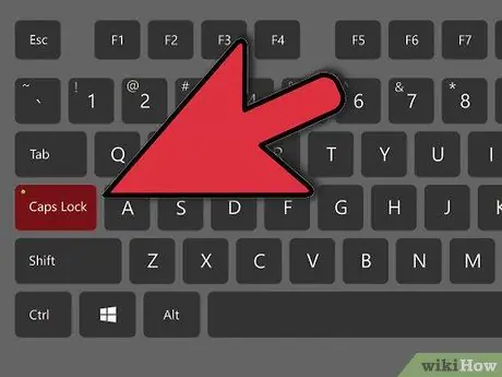 Деактивирайте клавиша Capslock в стъпка 15 на Windows