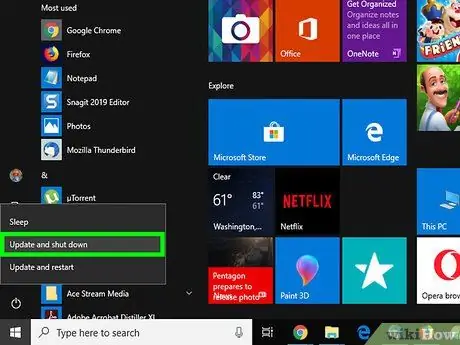 Risolvi i problemi di spegnimento di Windows Passaggio 22