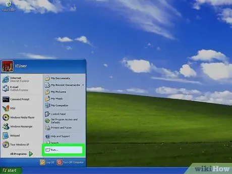 Urobte z Windows XP navždy navždy originál Krok 1