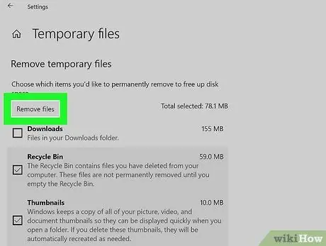 Clear Temp Files hauv Windows 10 Kauj Ruam 10