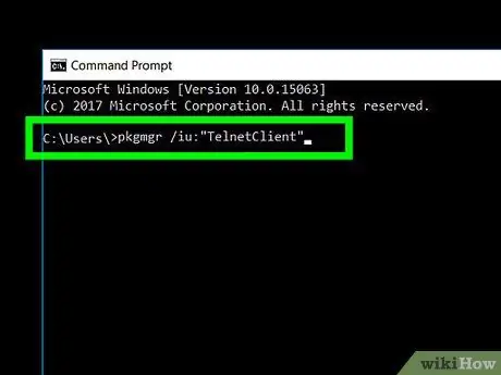 Panoorin ang Star Wars sa Command Prompt Hakbang 2