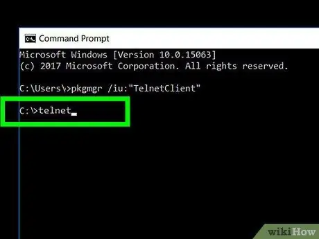 Kyk na Star Wars op Command Prompt Stap 8