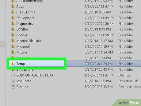 Ștergeți fișierele temporare în Windows 7 Pasul 24