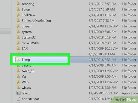 Elimina i file temporanei in Windows 7 Passaggio 30