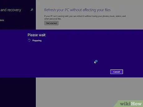 Refresh Windows 8 Step 9