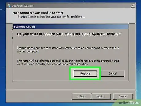 Réparer un écran de connexion noir sur Windows 7 Étape 35