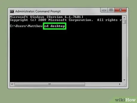 Tanggalin ang isang File Gamit ang Command Prompt Hakbang 8