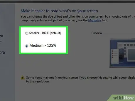 Personalitzeu la mida de les icones de la barra de tasques del Windows 7 Pas 17