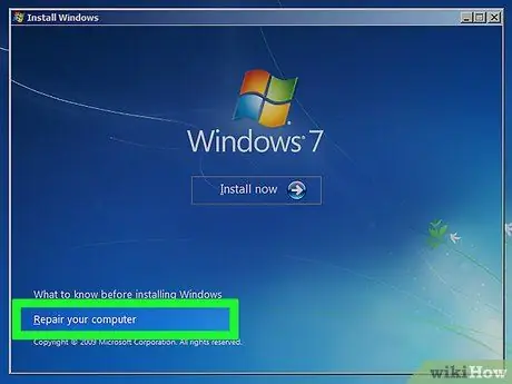 Popravite Windows 7, korak 16