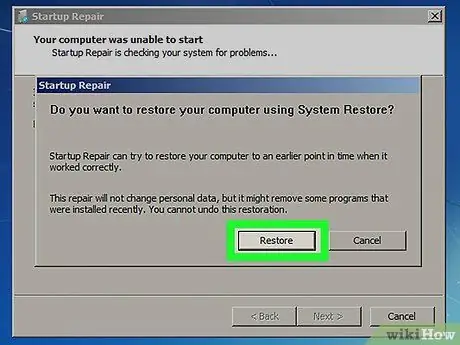 Repair Windows 7 Step 20