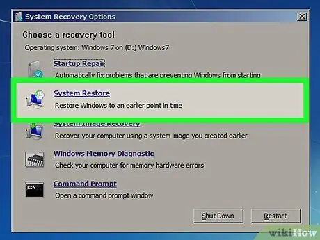 Windows 7 -ni təmir edin 8 -ci addım