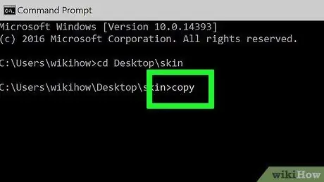 Kopyahin ang Mga File sa Command Prompt Hakbang 9