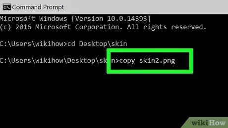 Kopyahin ang Mga File sa Command Prompt Hakbang 10