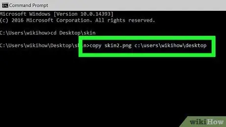 Sao chép tệp trong Command Prompt Bước 11