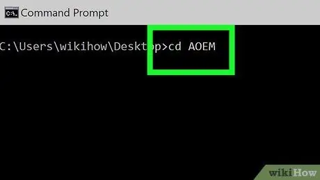 Sao chép tệp trong Command Prompt Bước 13