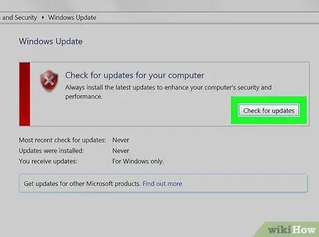 Langkah Kemas kini Windows 18