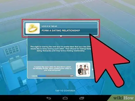 Gifta dig i Sims Freeplay Steg 10